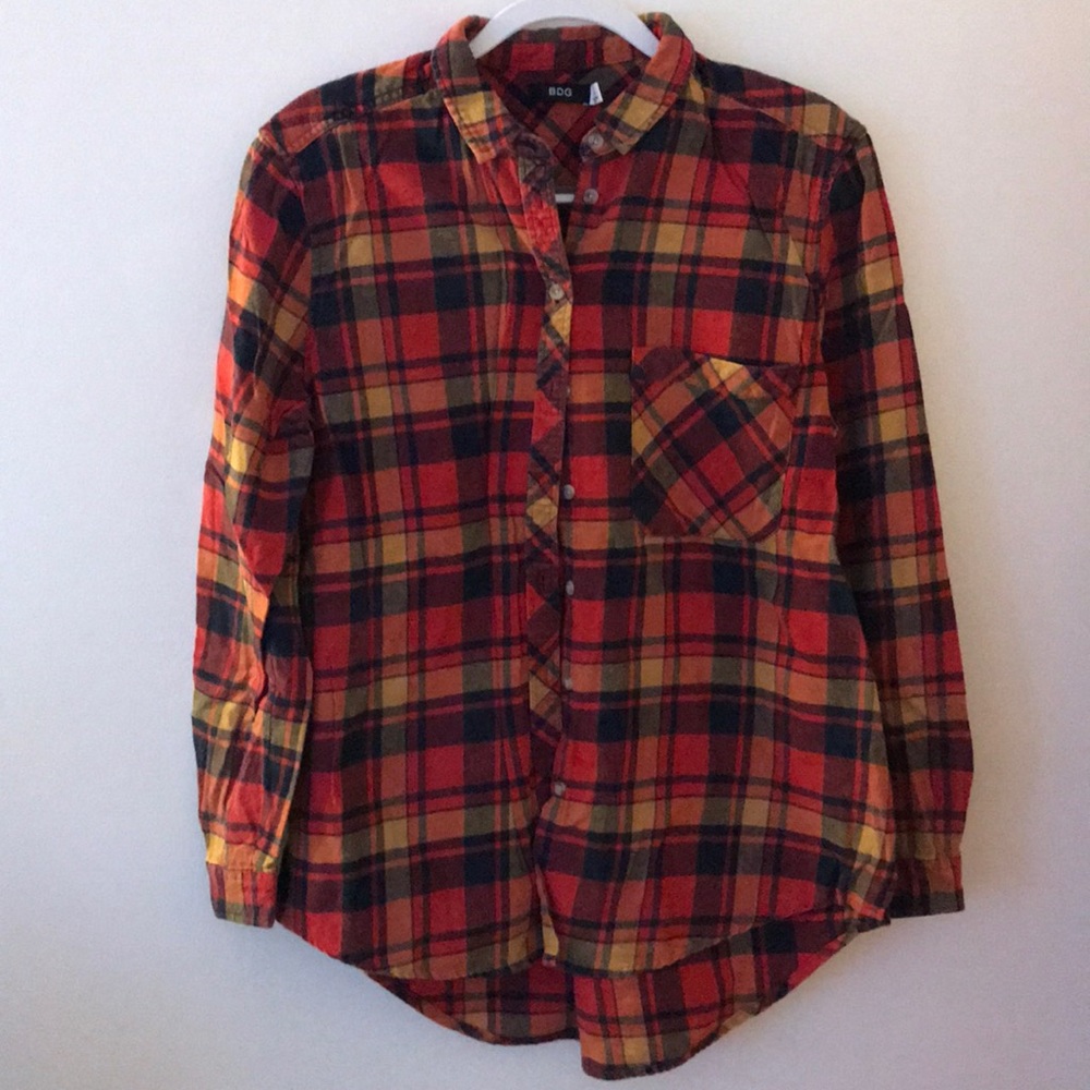 Warm hue flannel